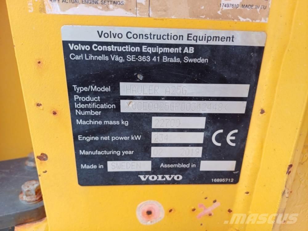 Volvo A25G Kĺbové nákladné autá