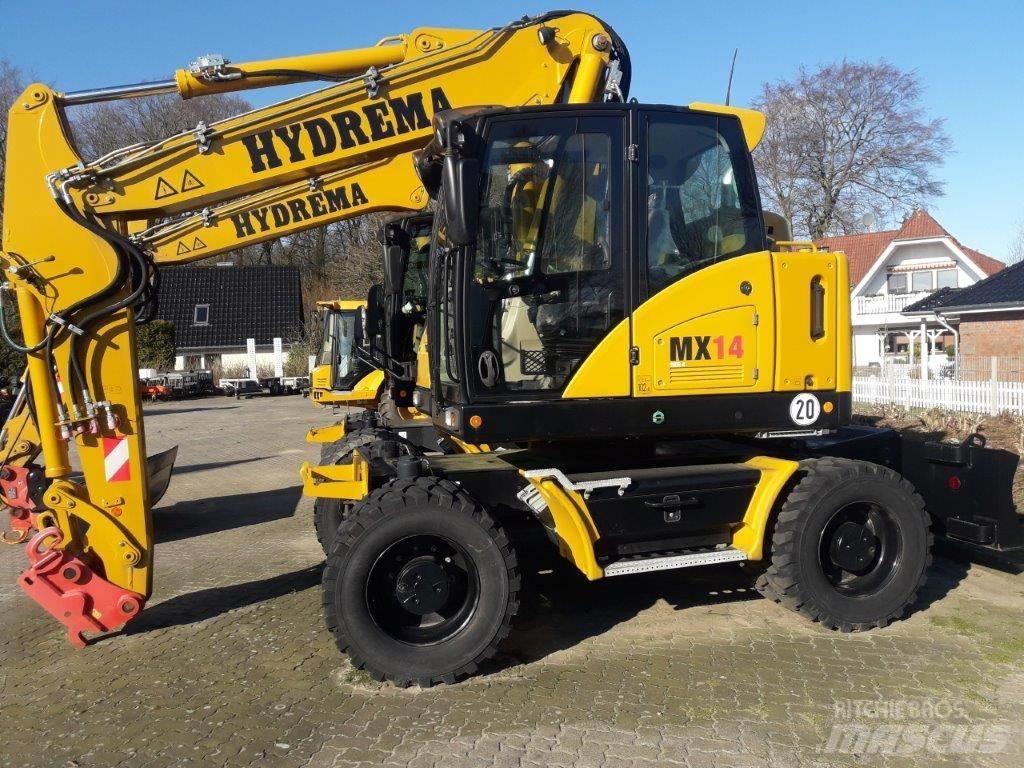 Hydrema MX 14 Kolesové rýpadlá
