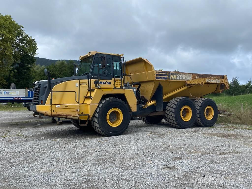 Komatsu HM 300-3 Kĺbové nákladné autá