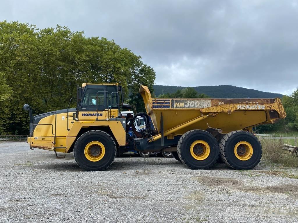 Komatsu HM 300-3 Kĺbové nákladné autá