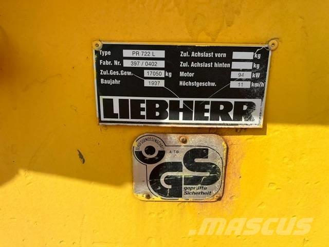 Liebherr pr722 Pásové dozéry