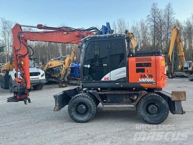 Hitachi ZX 145 W-6 Kolesové rýpadlá