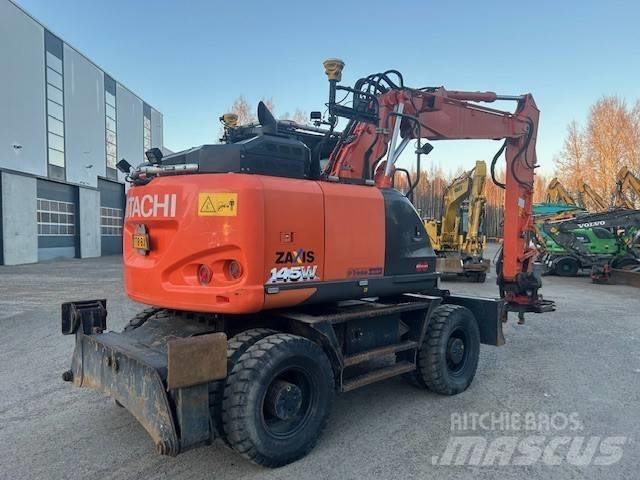 Hitachi ZX 145 W-6 Kolesové rýpadlá
