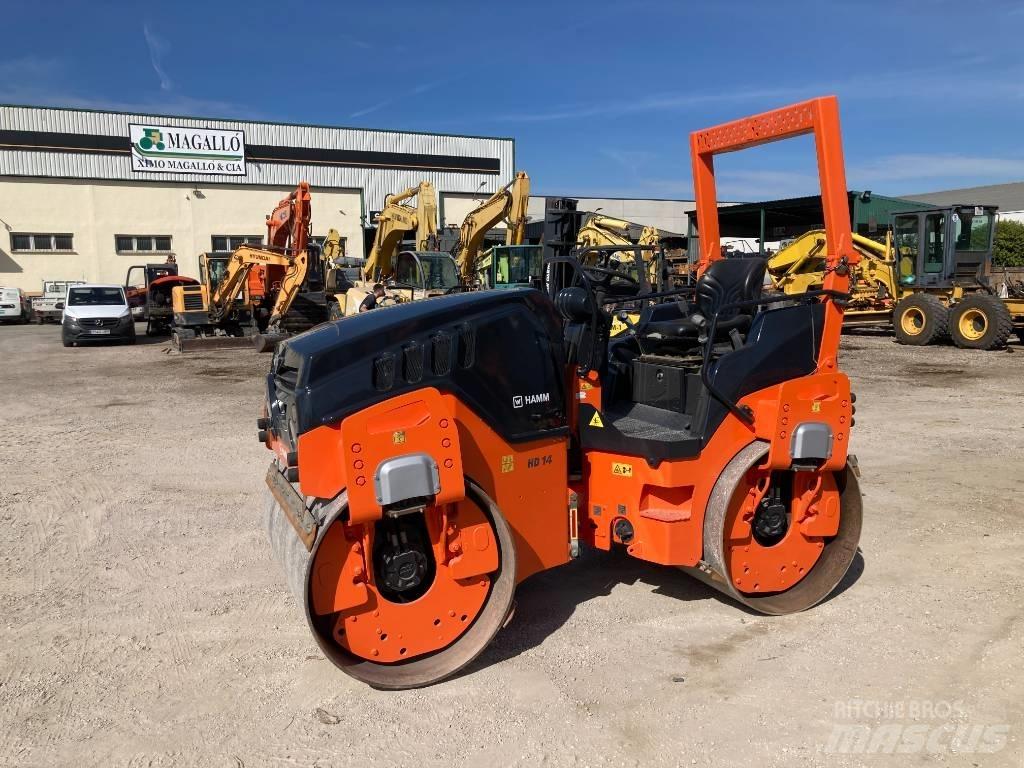 Hamm HD 14 VV Tandemové valce