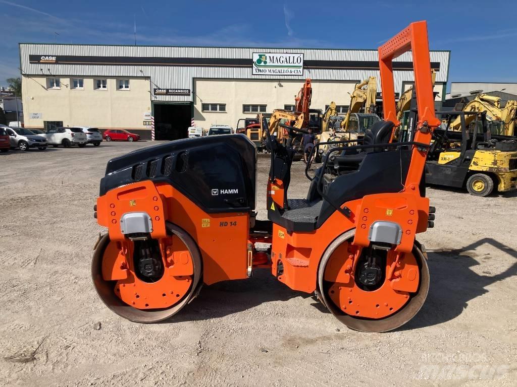 Hamm HD 14 VV Tandemové valce