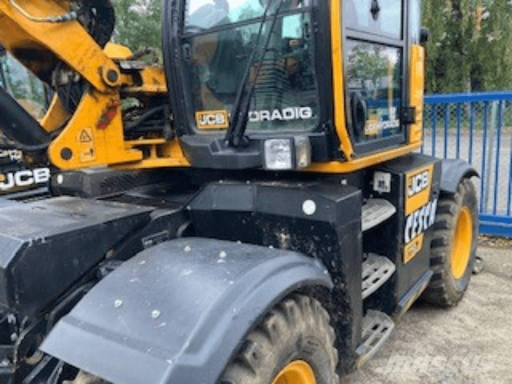 JCB Hydradig Kolesové rýpadlá