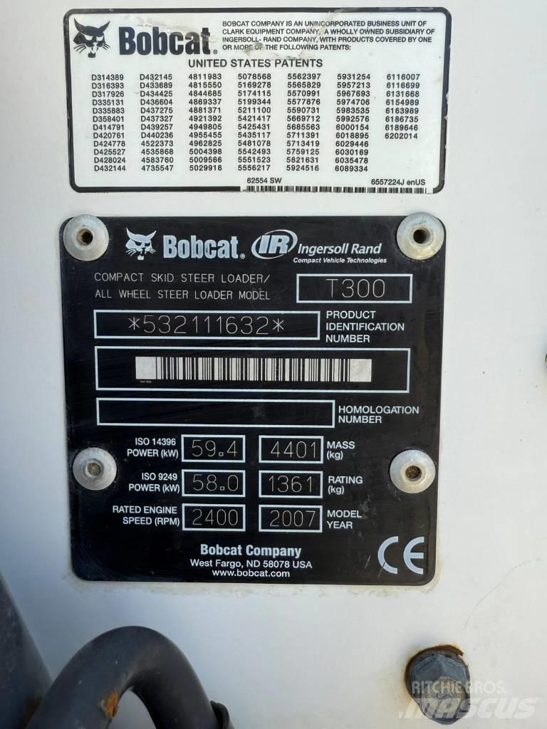 Bobcat T 300 Mininakladače