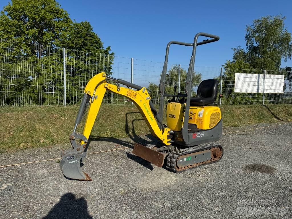 Wacker Neuson 803 Pásové rýpadlá