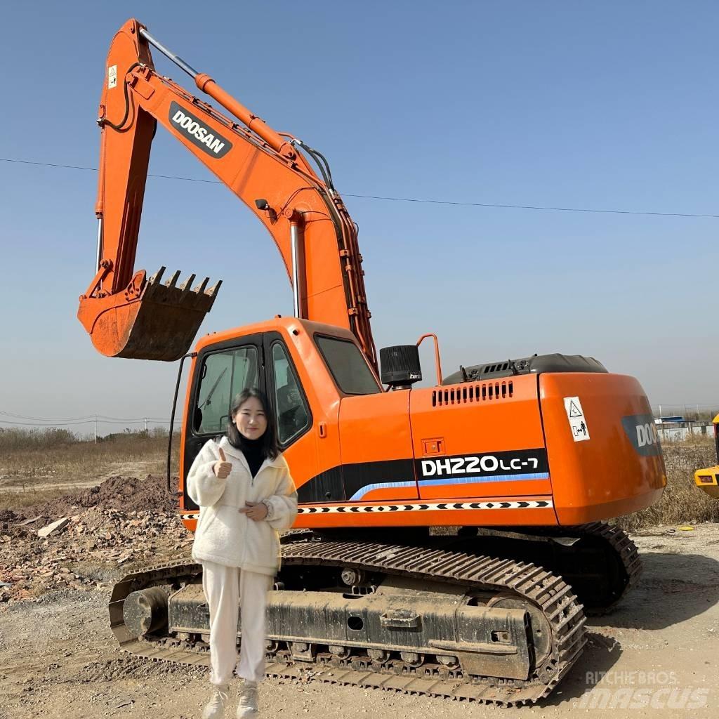 Doosan DH220LC-7 Pásové rýpadlá