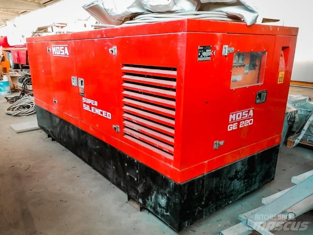 Mosa GE 220 S Naftové generátory