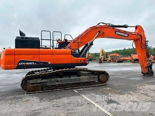 Doosan DX420LC-5 Pásové rýpadlá