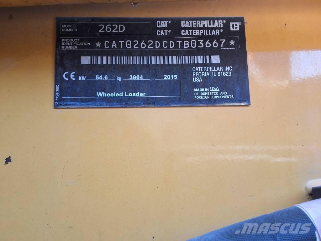 CAT 262 D Šmykom riadené nakladače