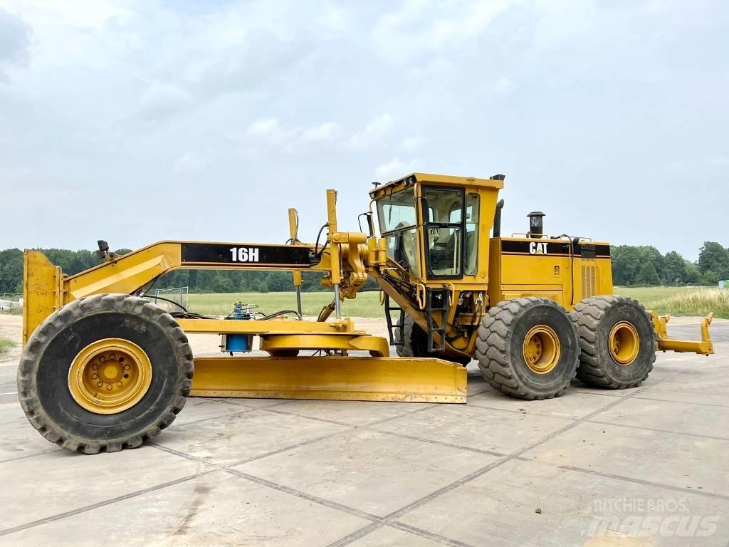 CAT 16H + RIPPER Grejdery