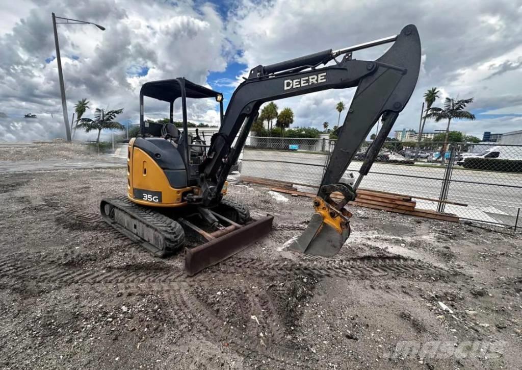 John Deere 35 G Pásové rýpadlá