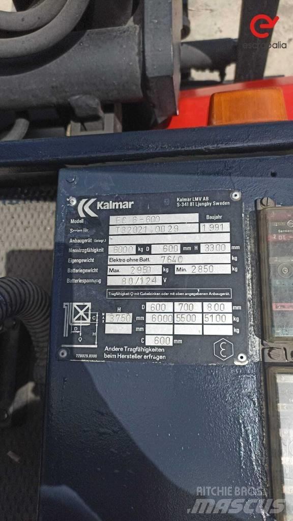 Kalmar ECL6-600 Akumulátorové vozíky