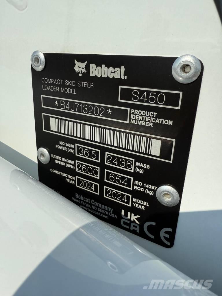 Bobcat S 450 Šmykom riadené nakladače
