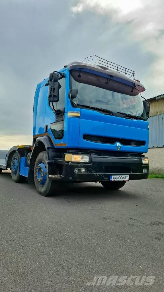 Renault Premium 340 Nákladné automobily na prepravu lesných strojov
