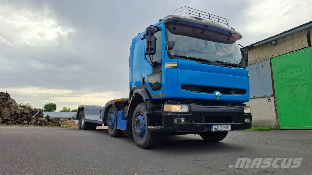 Renault Premium 340 Nákladné automobily na prepravu lesných strojov