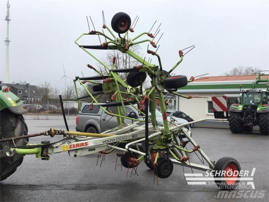 CLAAS VOLTO 800 T Obracače a zhrabovače sena
