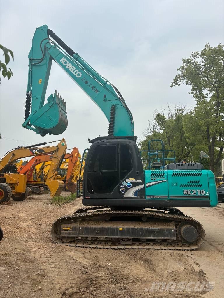 Kobelco SK 210 Pásové rýpadlá