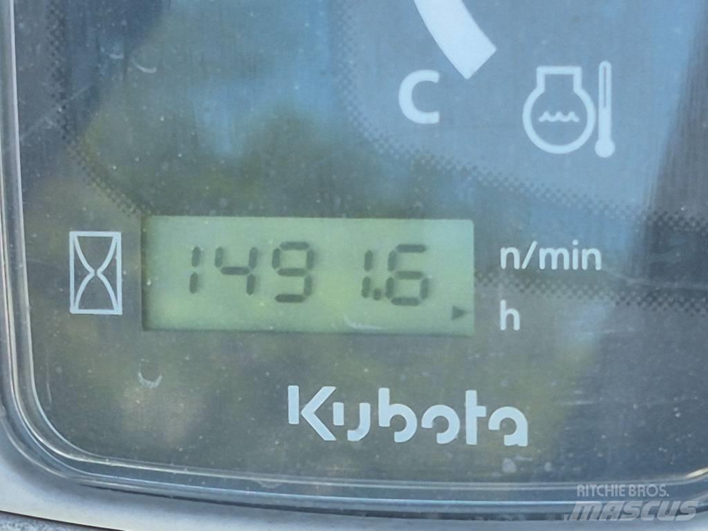 Kubota KX 018-4 Mini rýpadlá < 7t