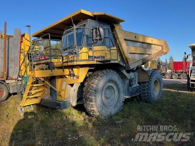 Komatsu HD 605-7EO Pevné dempry