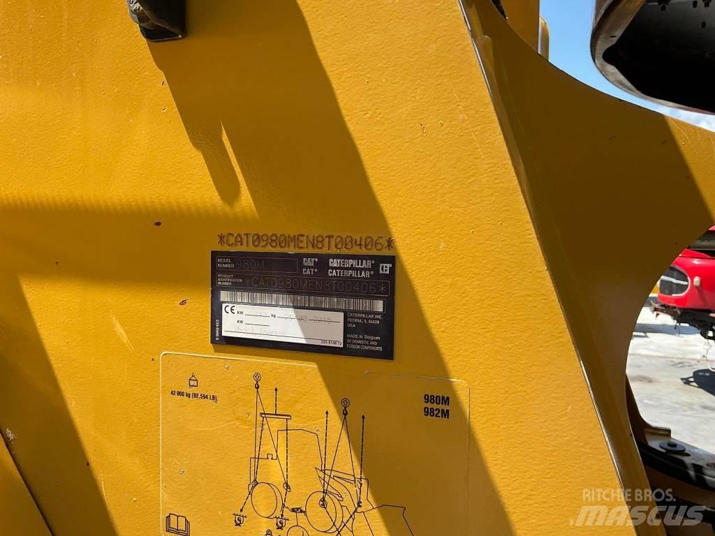 CAT 980M Kolesové nakladače