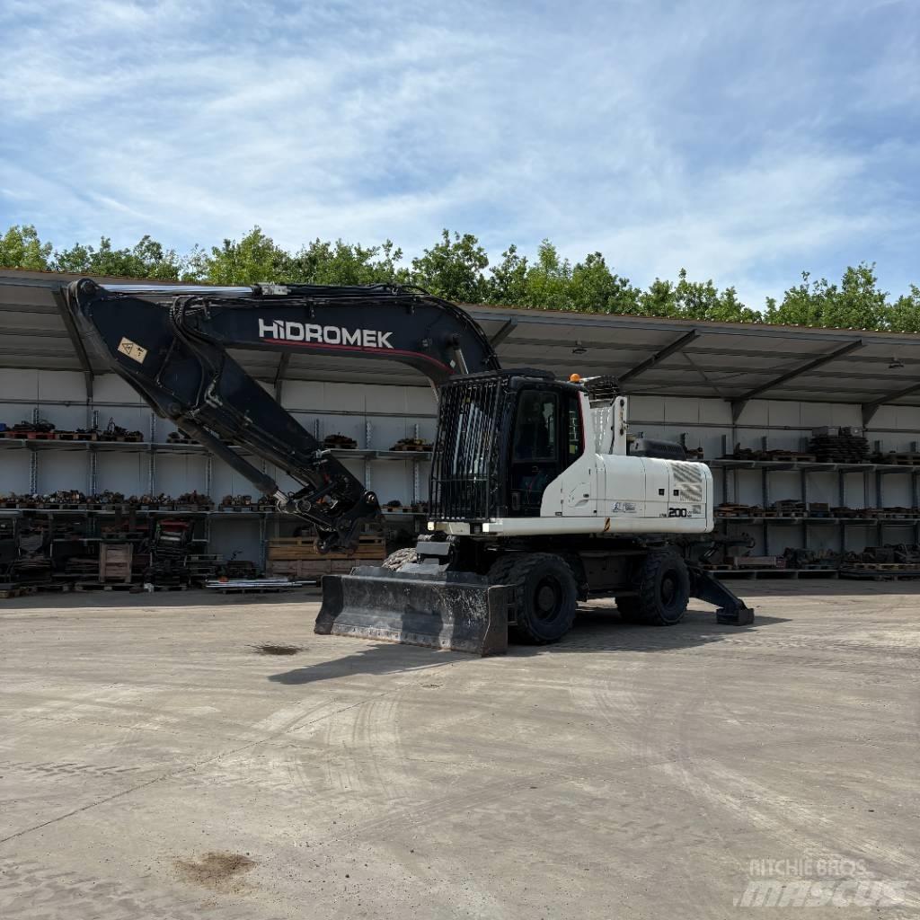 Hidromek HMK 200 W Kolesové rýpadlá