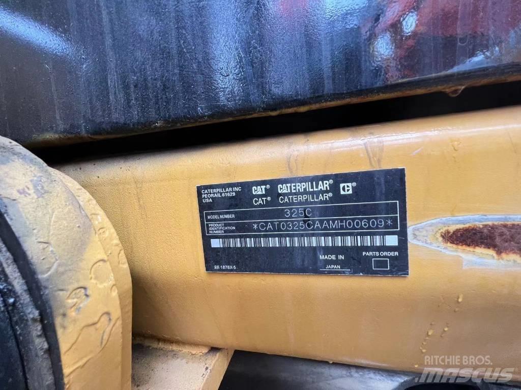 CAT 325 C Pásové rýpadlá