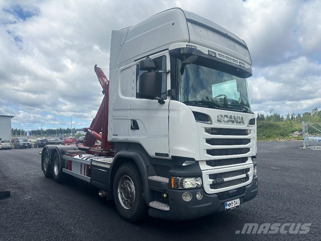Scania R520 6x2*4 Hákový nosič kontajnerov