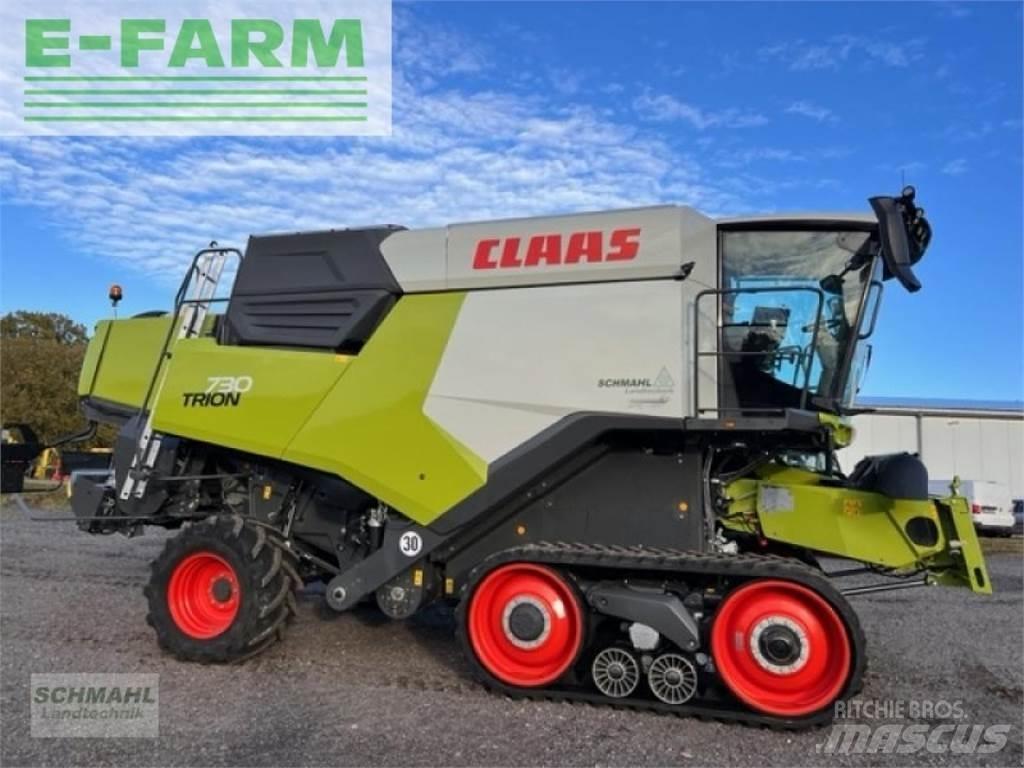 CLAAS trion 730tt Kombinované zberacie stroje