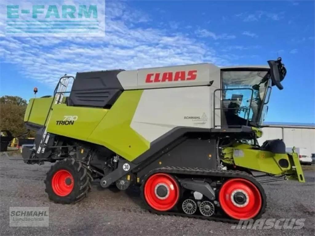 CLAAS trion 730tt Kombinované zberacie stroje