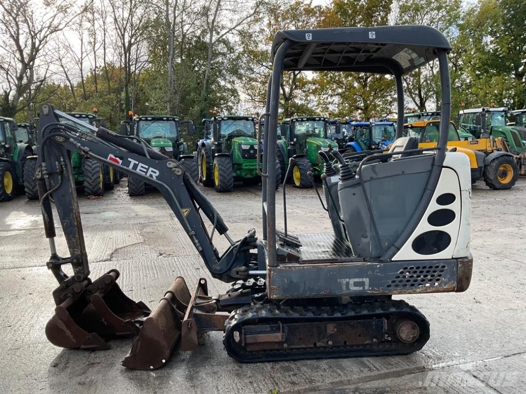 Terex TC 15 Mini rýpadlá < 7t