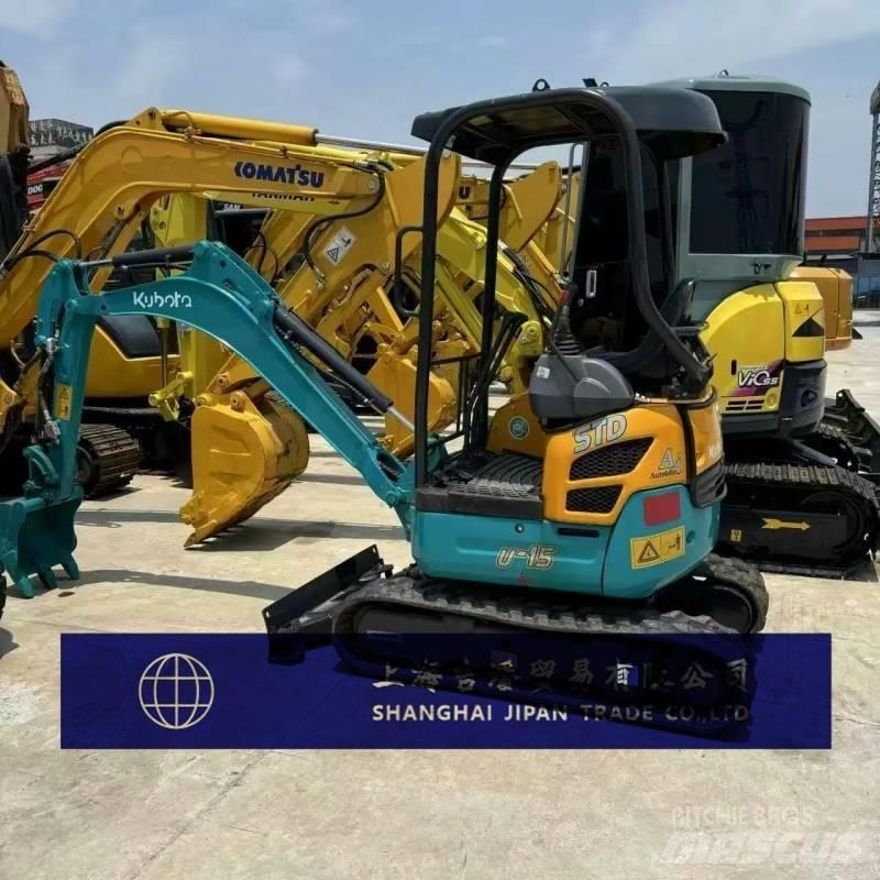 Kubota U 15 Mini rýpadlá < 7t