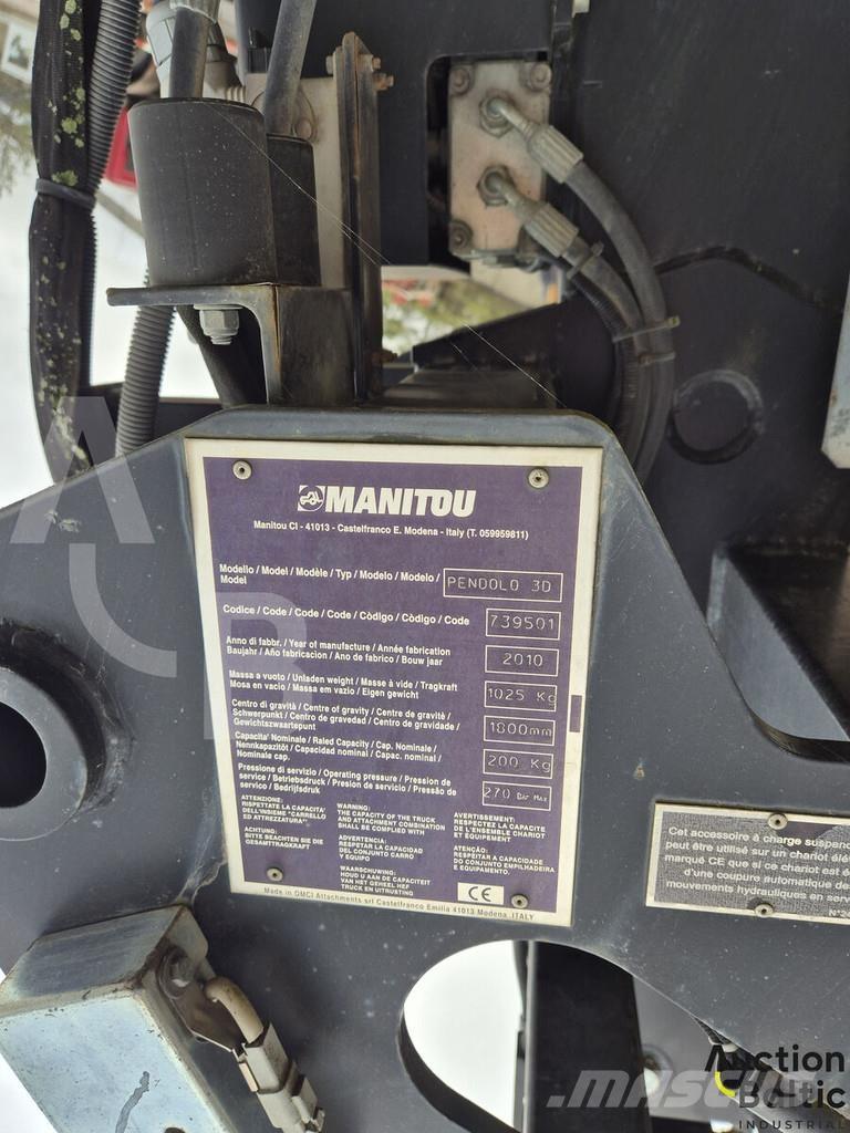 Manitou Pendolo 3D Ďalšie komponenty