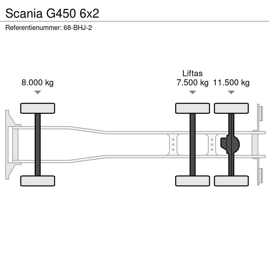 Scania G450 6x2 Nákladné vozidlá bez nadstavby