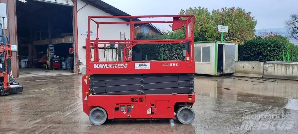 Manitou 100 SEC Nožnicové zdvíhacie plošiny