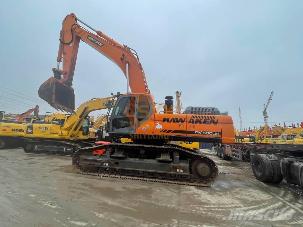 Doosan DX500 LCA Pásové rýpadlá