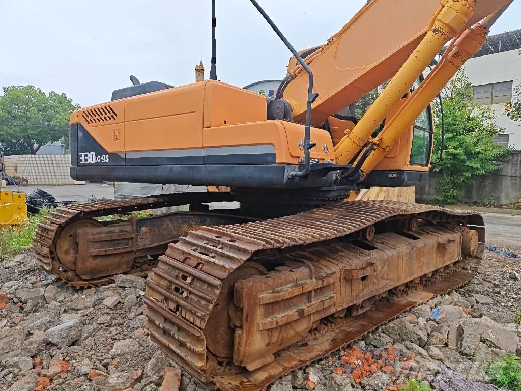 Hyundai 330LC-9S Pásové rýpadlá