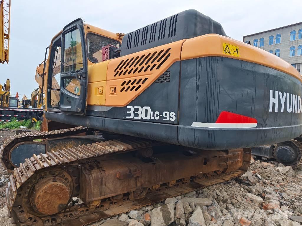 Hyundai 330LC-9S Pásové rýpadlá
