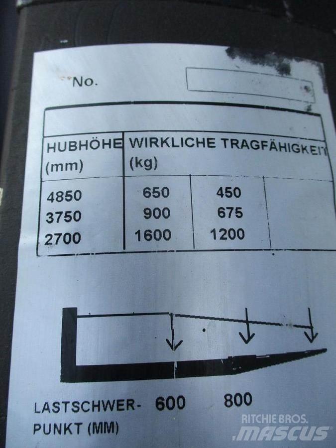 BT SPE 160L Ručne vedené vysokozdvižné vozíky