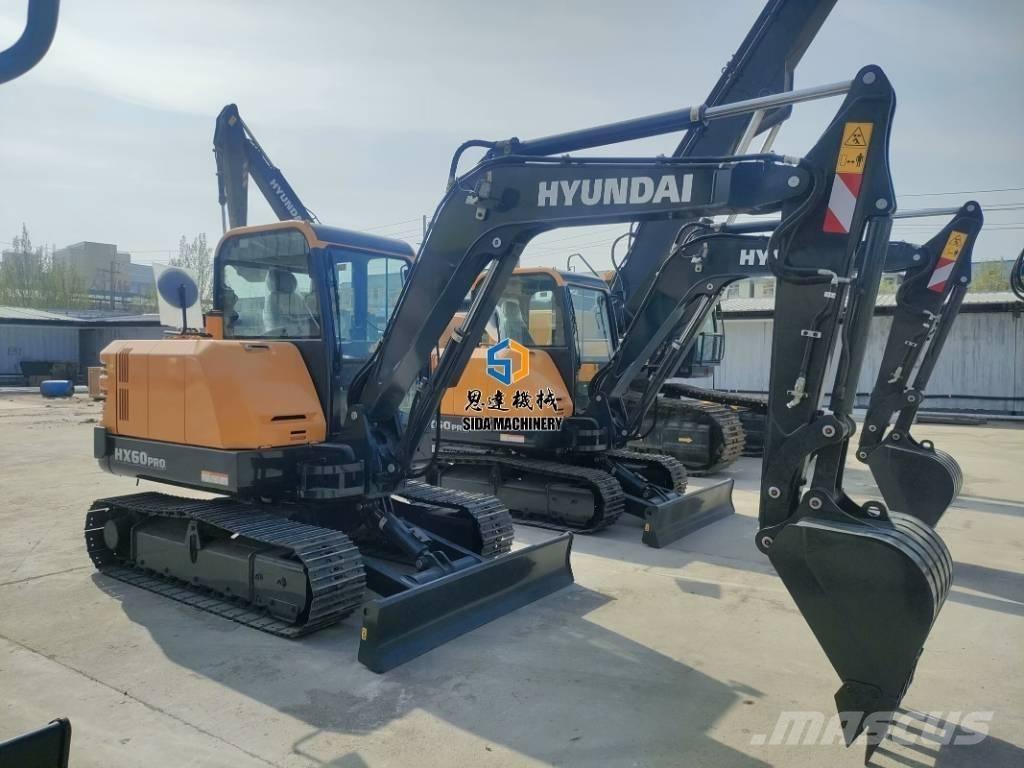 Hyundai HX60Pro Mini rýpadlá < 7t