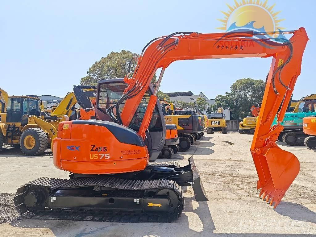 Hitachi ZX 75 US Midi rýpadlá 7 t - 12 t