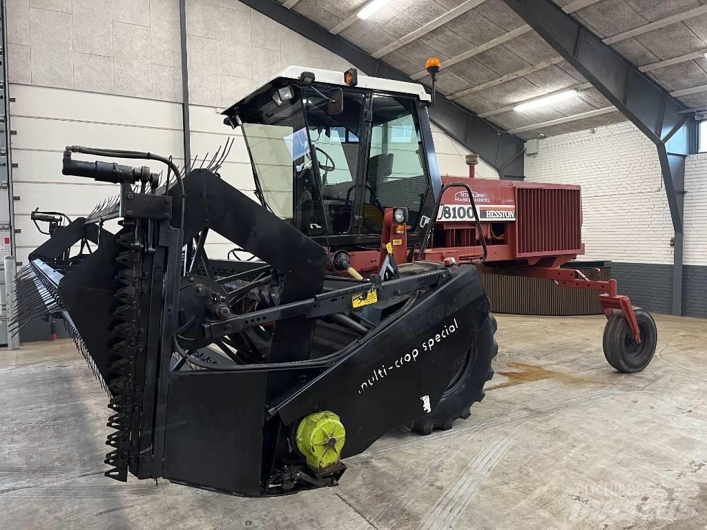 Hesston 8100 Riadkovacie žacie stroje