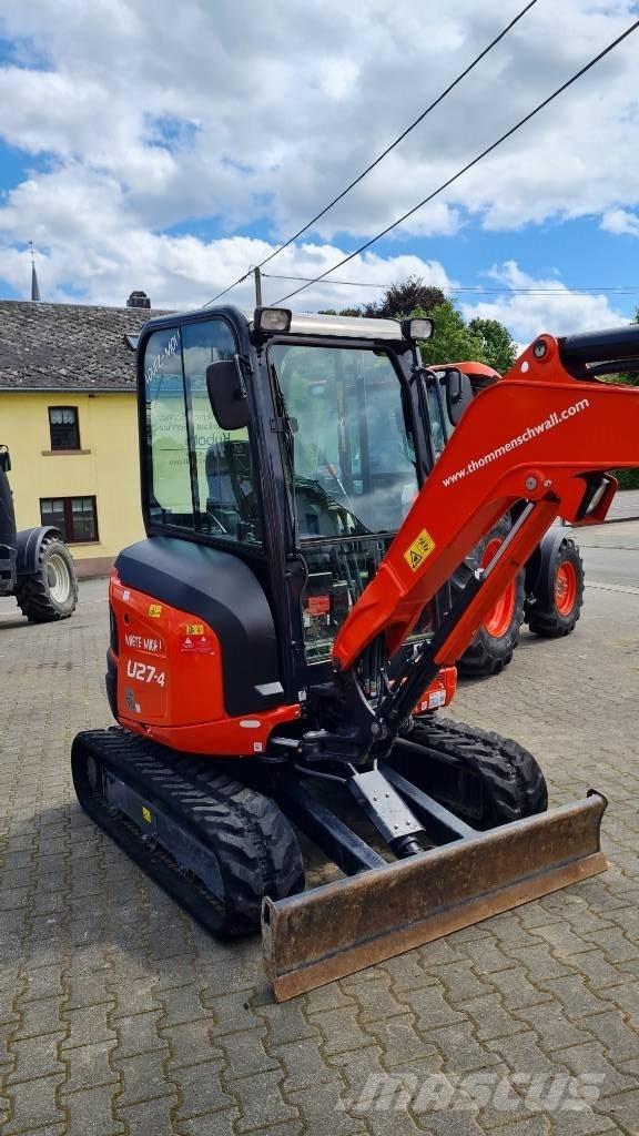 Kubota U27-4 Hi-Lux Mini rýpadlá < 7t