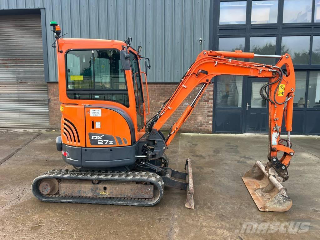 Doosan DX 27 Z Mini rýpadlá < 7t