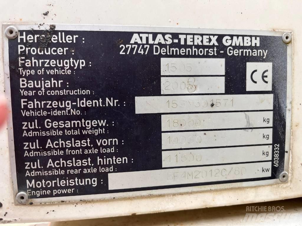 Atlas 1505 M Kolesové rýpadlá