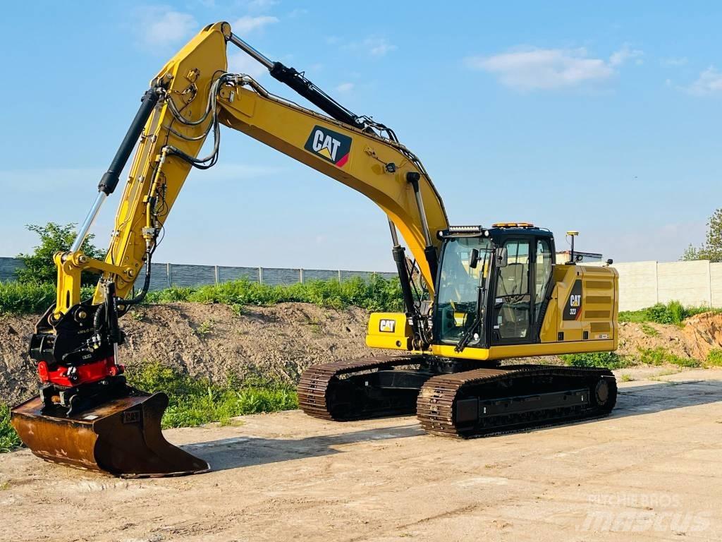 CAT 323 Pásové rýpadlá