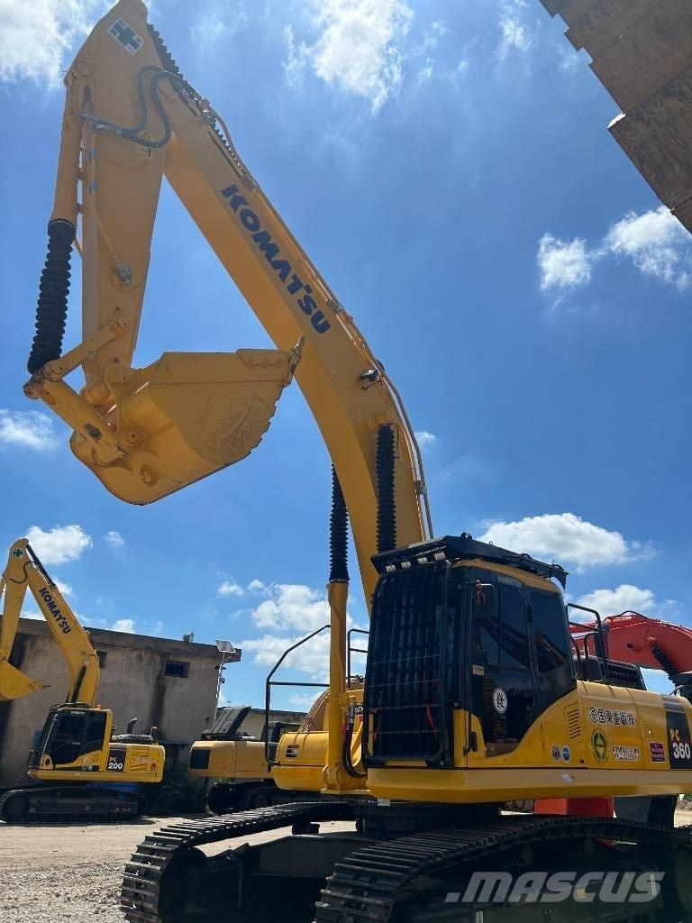 Komatsu PC 360-7 Pásové rýpadlá