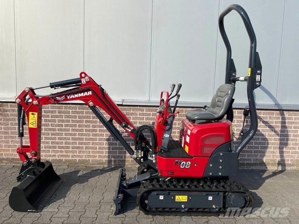 Yanmar SV08 Mini rýpadlá < 7t